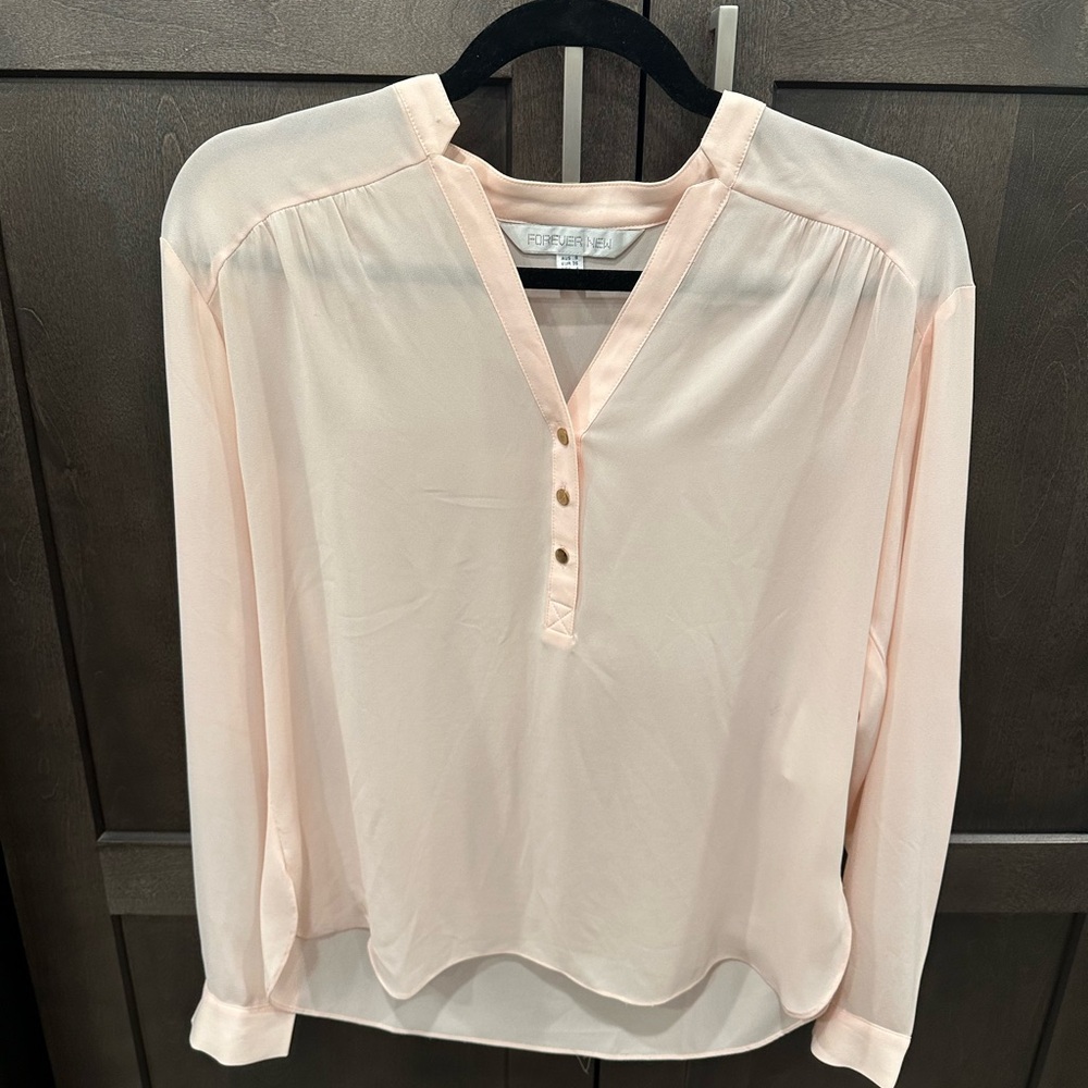 Ever New Women Pink Blouse Size 4